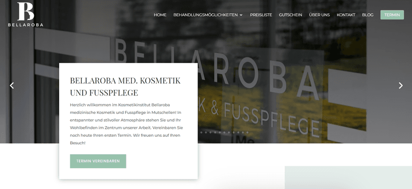 Kundenprojekt Website-Design Beispiel 4 von Hyperr Media