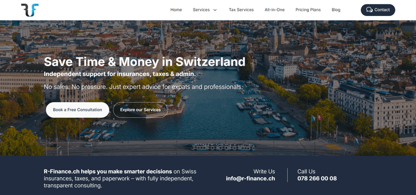 Kundenprojekt Website-Design Beispiel 8 von Hyperr Media